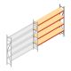 Weitspannregal AR 3000x2010x400 mm (hxbxt) 4 Ebenen verzinkt Anbauregal mit vormontierten Rahmen