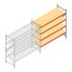 Weitspannregal AR 3000x2250x900 mm (hxbxt) 4 Ebenen verzinkt Anbauregal