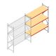 Weitspannregal AR 3000x2700x900 mm (hxbxt) 3 Ebenen verzinkt Anbauregal