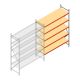 Weitspannregal AR 3000x2700x900 mm (hxbxt) 5 Ebenen verzinkt Anbauregal mit vormontierten Rahmen