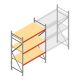 Weitspannregal AR 2250x1850x800 mm (hxbxt) 3 Ebenen verzinkt Anfangsregal