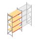 Weitspannregal AR 3000x1850x800 mm (hxbxt) 4 Ebenen verzinkt Anfangsregal