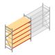 Weitspannregal AR 2250x2010x800 mm (hxbxt) 5 Ebenen verzinkt Anfangsregal