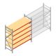 Weitspannregal AR 2500x2250x900 mm (hxbxt) 5 Ebenen verzinkt Anfangsregal