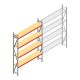 Weitspannregal AR 3000x2010x400 mm (hxbxt) 4 Ebenen verzinkt Anfangsregal