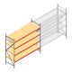Weitspannregal AR 2500x2700x800 mm (hxbxt) 4 Ebenen verzinkt Anfangsregal