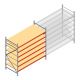 Weitspannregal AR 2500x2700x1000 mm (hxbxt) 6 Ebenen verzinkt Anfangsregal mit vormontierten Rahmen