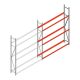 Reifenregal Weitspann AR 2500x2010x400mm (hxbxt) 3 Ebenen Anbauregal