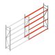 Reifenregal Weitspann AR 2250x2010x500mm (hxbxt) 3 Ebenen Anbauregale