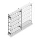 Fachbodenregal Heavy Duty 2000x1300x300 mm (HxBxT) 6 Ebenen 150 kg Grundregal