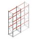 Palettenregal AR T2 5000x1850x1100mm (hxbxt) 3 Ebenen 2530kg/Eb. Anfangsregal mit vormontierten Rahmen