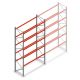 Palettenregal AR T2 5000x2700x1100mm (hxbxt) 5 Ebenen 1820kg/Eb. Anfangsregal mit vormontierten Rahmen
