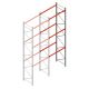 Palettenregal AR T2 6000x1850x1100 mm (HxBxT) 3 Ebenen 2530kg/Eb. Anbauregal