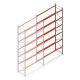 Palettenregal AR T2 6000x2700x1100 mm (HxBxT) 6 Ebenen 1820kg/Ebene Anbauregal