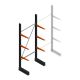 Leichtes Kragarmregal BR einseitig 2500x1000x500 mm (HxBxT) 3 Ebenen Grundregal