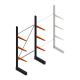 Leichtes Kragarmregal BR einseitig 2500x1250x600 mm (HxBxT) 3 Ebenen Grundregal