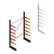 Leichtes Kragarmregal BR einseitig 2500x1500x600 mm (HxBxT) 6 Ebenen Grundregal