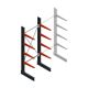 Medium Kragarmregal BR einseitig 2500x1000x600mm (hxbxt) 4 Ebenen Anfangsregal