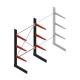 Medium Kragarmregal BR einseitig 2500x1500x800mm (hxbxt) 3 Ebenen Anfangsregal