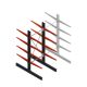Medium Kragarmregal BR einseitig 2500x1000x800mm (hxbxt) 4 Ebenen Anfangsregal