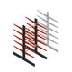 Medium Kragarmregal BR einseitig 2500x1000x800mm (hxbxt) 5 Ebenen Anfangsregal