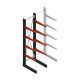 Medium Kragarmregal BR einseitig 3000x750x800mm (hxbxt) 4 Ebenen Anfangsregal
