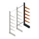 Leichtes Kragarmregal BR einseitig 2000x750x500 mm (HxBxT) 5 Ebenen Anbauregal