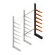 Leichtes Kragarmregal BR einseitig 2500x1000x600 mm (HxBxT) 6 Ebenen Anbauregal