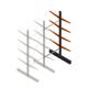 Leichtes Kragarmregal BR doppelseitig 2500x1000x600 mm (HxBxT) 4 Ebenen Anbauregal