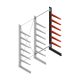 Medium Kragarmregal BR einseitig 3000x1250x800 mm (HxBxT) 6 Ebenen Anbauregal 220/arm