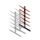 Medium Kragarmregal BR einseitig 3000x750x800mm (HxBxT) 5 Ebenen Anbauregal 220/arm