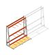 Regal für vertikale Lagerung AR einseitig 2000x1850x900 mm (HxBxT) 3 Ebenen Grundregal