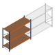 Weitspannregal Kimer 1750x2250x800 mm (hxbxt) 3 Ebenen Anfangsregal mit vormontierten Rahmen