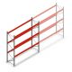 Palettenregal AR T2 4000x3600x1100mm (hxbxt) 3 Ebenen 3004kg/Eb. Anfangsregal
