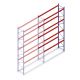 Gebrauchtes Polypal Palettenregal 7000x2700x1100mm (hxbxt) 4 Ebenen Anbauregal