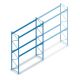 Gebrauchte Dexion Speedlock Palettenregal 4270x3600x1100 mm (HxBxT) 2 Ebenen Grundregal