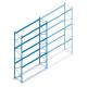 Gebrauchte Dexion Speedlock Palettenregal 4650x3600x1100 mm (HxBxT) 3 Ebenen Grundregal