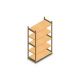 Holzfachbodenregal BT Euro 2100x1170x600 mm (hxbxt) 5 Ebenen Anfangsregal