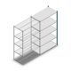 Fachbodenregal Medium Duty 2000x1150x600mm (hxbxt) 5 Ebenen blau Anbauregal