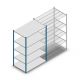 Fachbodenregal Medium Duty 2000x1300x800mm (hxbxt) 5 Ebenen blau Anfangsregal