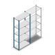 Fachbodenregal Medium Duty 2000x850x400mm (hxbxt) 5 Ebenen blau Anfangsregal