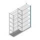 Fachbodenregal Medium Duty 2000x1000x500 mm (HxBxT) 6 Ebenen blau Anbauregal