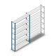 Fachbodenregal Medium Duty 2200x1300x300mm (hxbxt) 6 Ebenen blau Anfangsregal