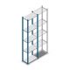 Fachbodenregal Medium Duty 2200x550x300mm (hxbxt) 5 Ebenen blau Anfangsregal