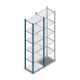 Fachbodenregal Medium Duty 2000x550x400mm (hxbxt) 6 Ebenen blau Anfangsregal