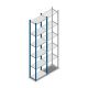 Fachbodenregal Medium Duty 2500x550x300mm (hxbxt) 6 Ebenen blau Anfangsregal