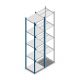 Fachbodenregal Medium Duty 2500x550x500mm (hxbxt) 5 Ebenen blau Anfangsregal