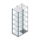 Fachbodenregal Medium Duty 2500x550x700mm (hxbxt) 6 Ebenen blau Anfangsregal