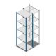 Fachbodenregal Medium Duty 2500x550x800mm (hxbxt) 5 Ebenen blau Anfangsregal