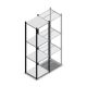 Fachbodenregal Medium Duty 2000x550x500mm (hxbxt) 4 Ebenen anthrazit Anfangsregal
